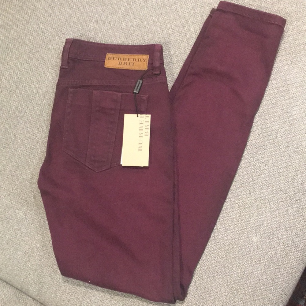 Burberry Brit Skinny Leg Jean